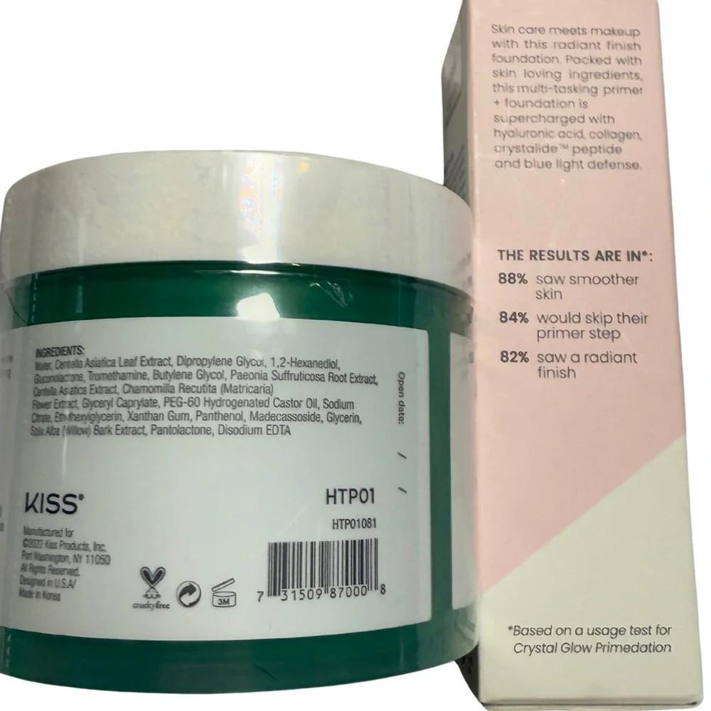 JOAH Crystal Glow Foundation and Toner Pads